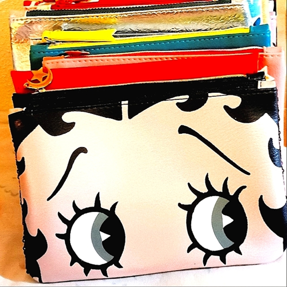 Betty Boop Plus 3 Mystery Ipsy New Unused Cosmetic/ Makeup/Accessories Bag